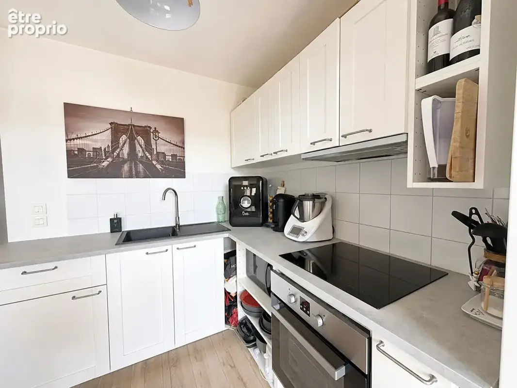 Fonsorbes - Centre-ville - Appartement T2 de 48,15m2 rénové et climatisé en dernier étage - photo 5