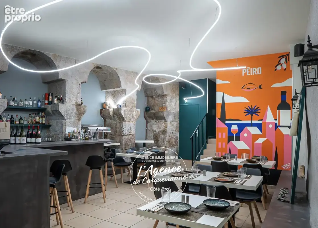 A vendre fonds de commerce restaurant idealement situe au centre ville de hyeres sur une place pleine de charm - photo 15
