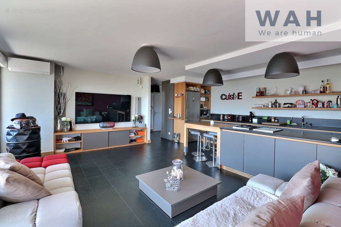 Vente dernier etage carnon vue mer - photo 7