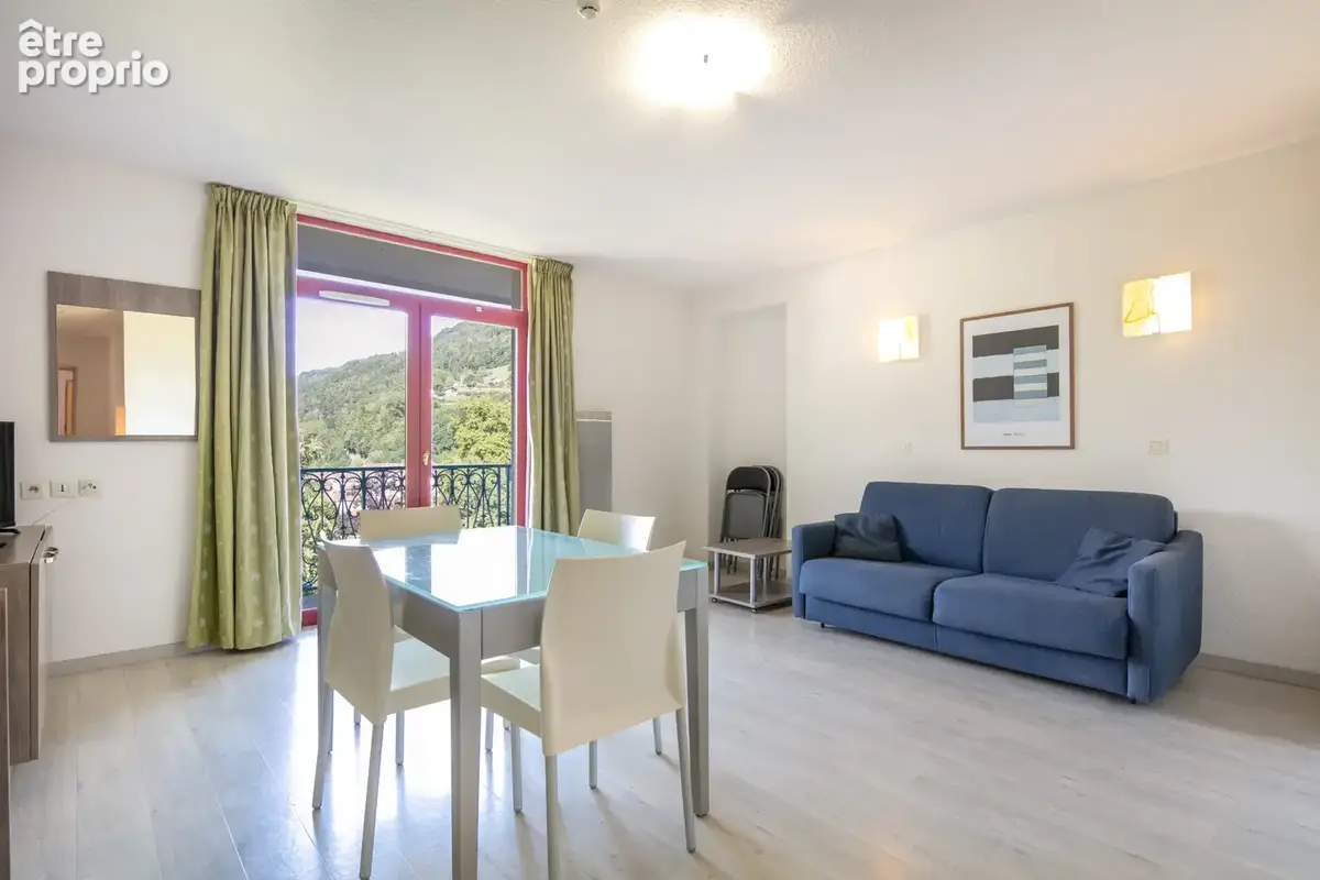 T2 meuble avec balcon - allevard - photo 2