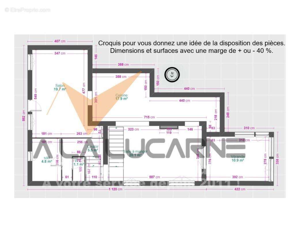 Maison 108 m² à Trith-Saint-Leger  - photo 2