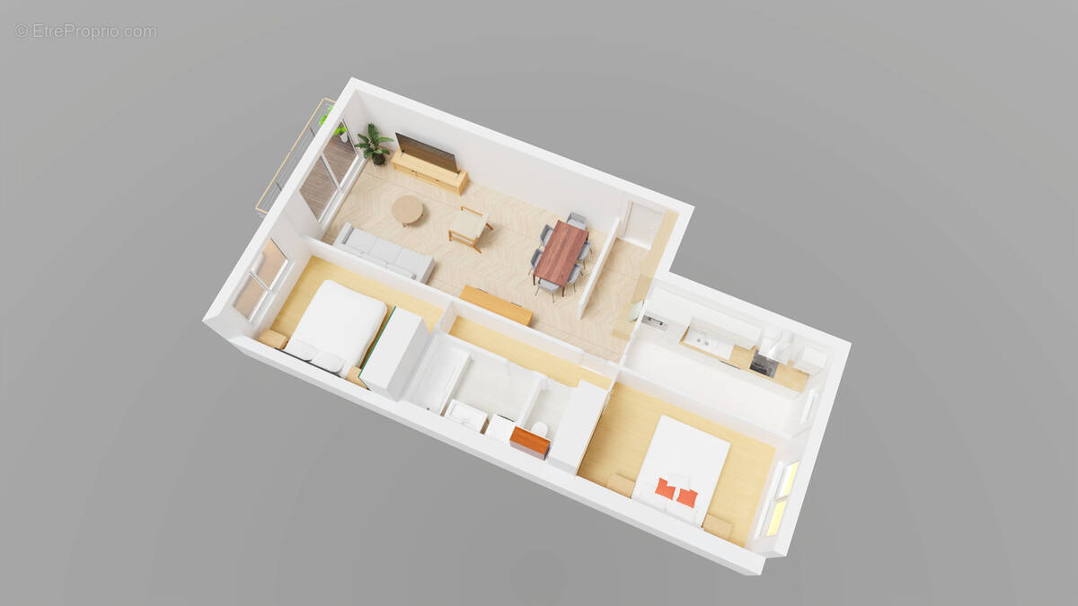 Appartement à BOULOGNE-BILLANCOURT