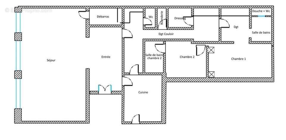 Appartement à PARIS-16E