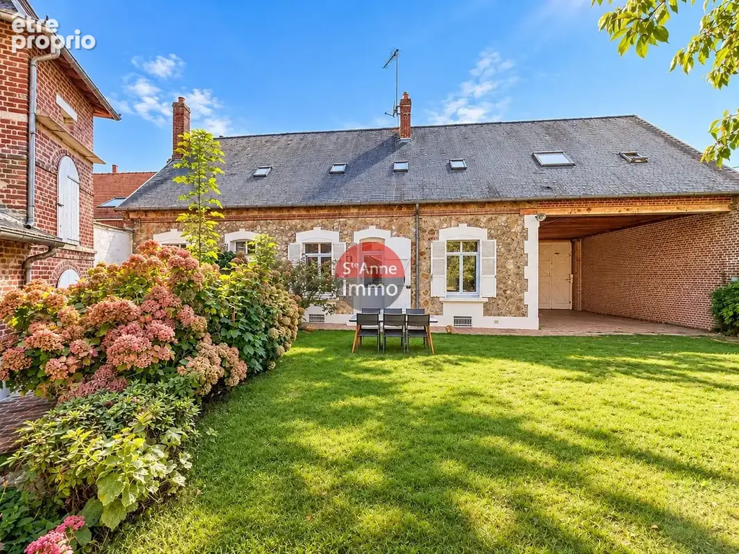 Licourt - maison - 230m2 - autonomie de plain pied - 6 chambres - autonomie de plain pied - cave - dependances - photo 2
