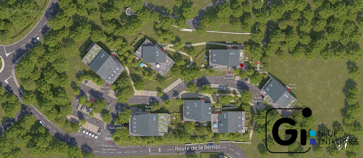 Appartement à SAINT-ALBAN-LEYSSE