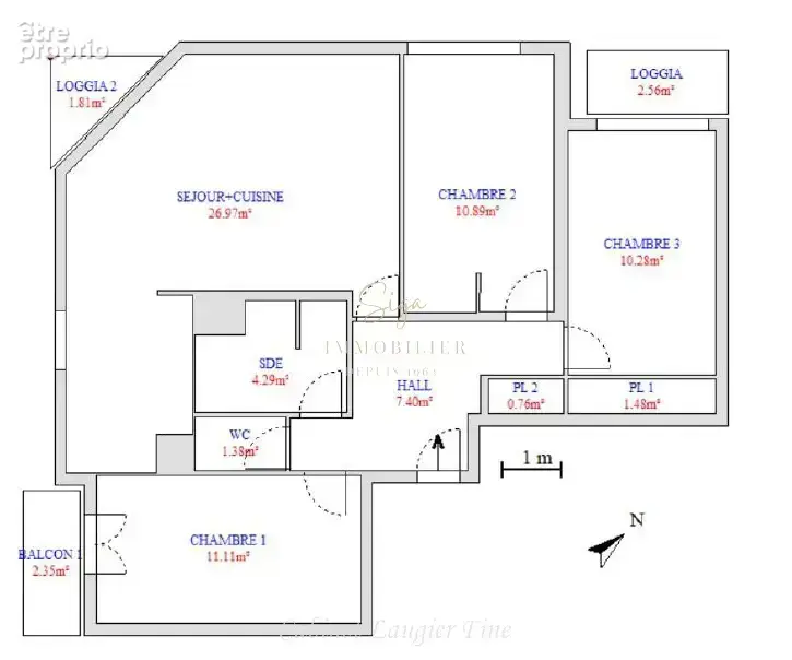 Appartement situé à Marseille 13e, dans le quartier Bois-Lemaître. - photo 9