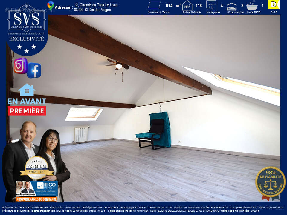 Maison à SAINT-DIE-DES-VOSGES