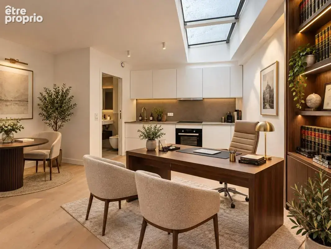 Studio refait à neuf / profession libérale ou investisseur - photo 8
