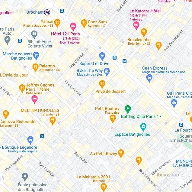 Commerce à PARIS-17E