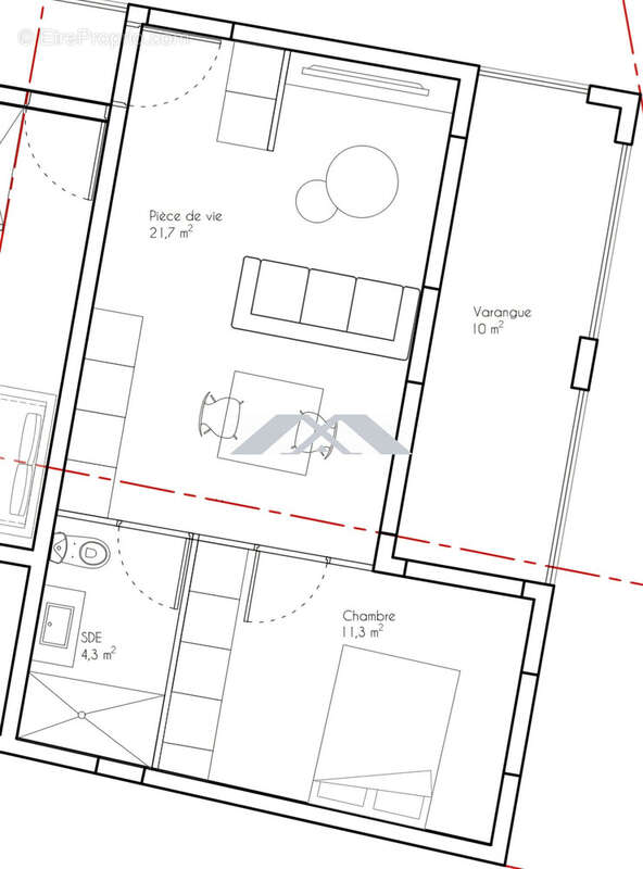 Appartement à SAINTE-SUZANNE