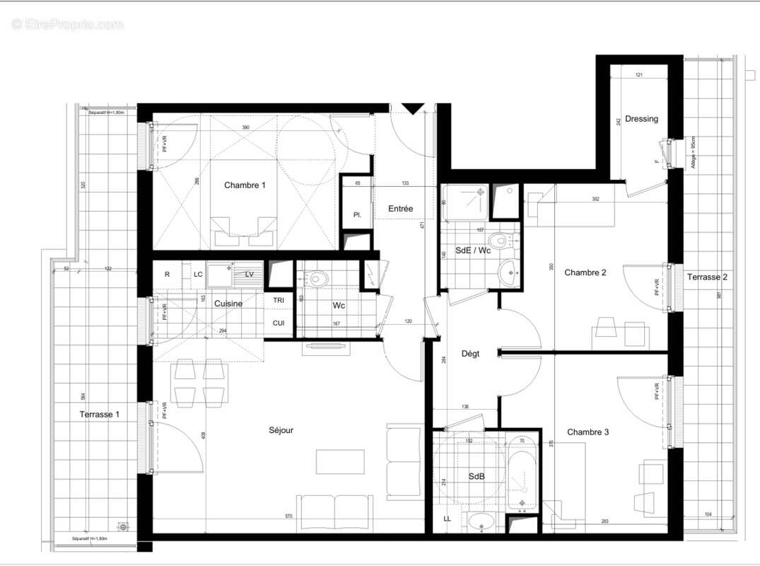 Appartement à ORSAY