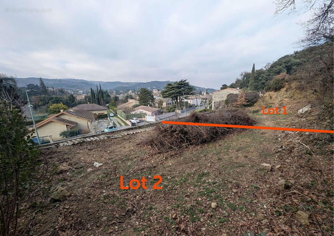 Terrain à SAINT-PERAY