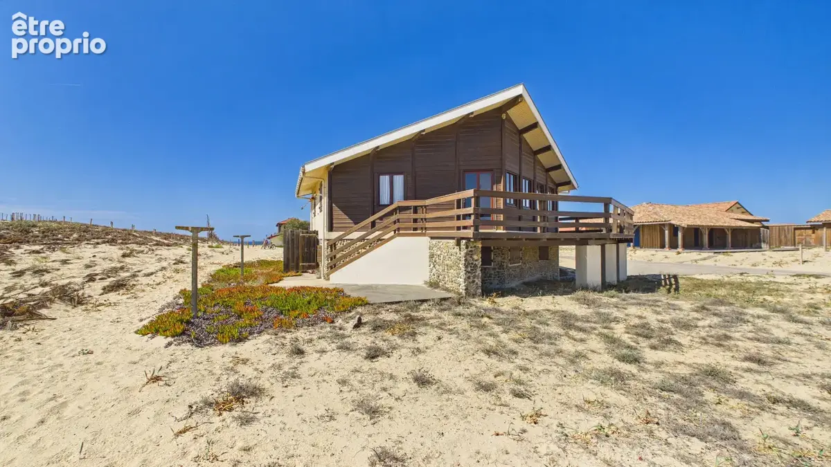 Maison d'architecte sur la dune - accès privé direct à l'océan - potentiel d'extension exceptionnel - photo 14