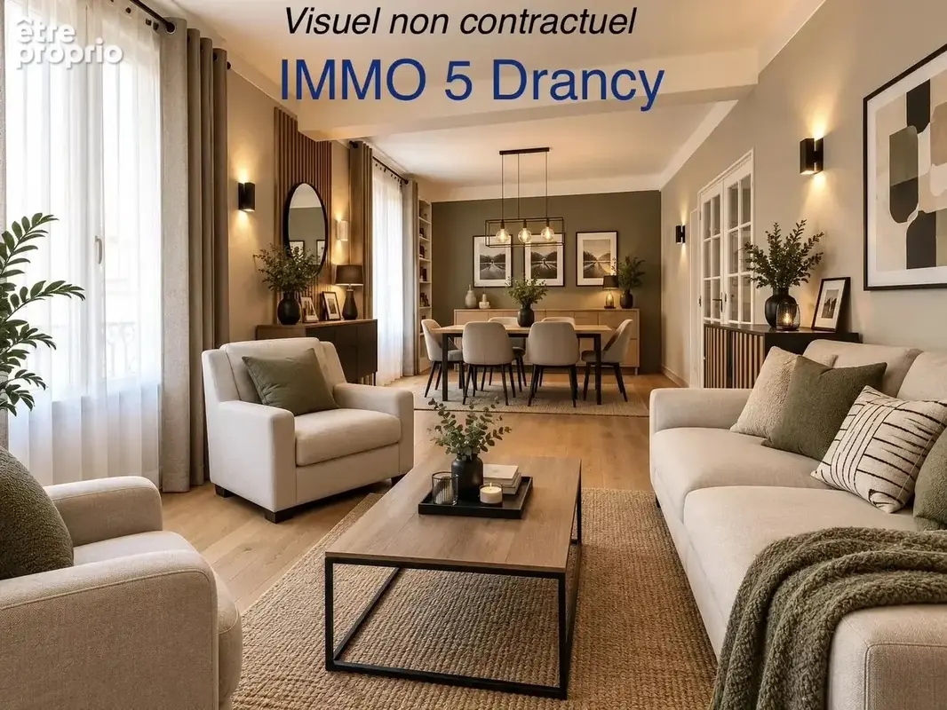 DRANCY - LES OISEAUX - Pavillon familial - 122m2 - 4 chambres - garage et grand jardin - proche gare RER B Drancy - photo 6