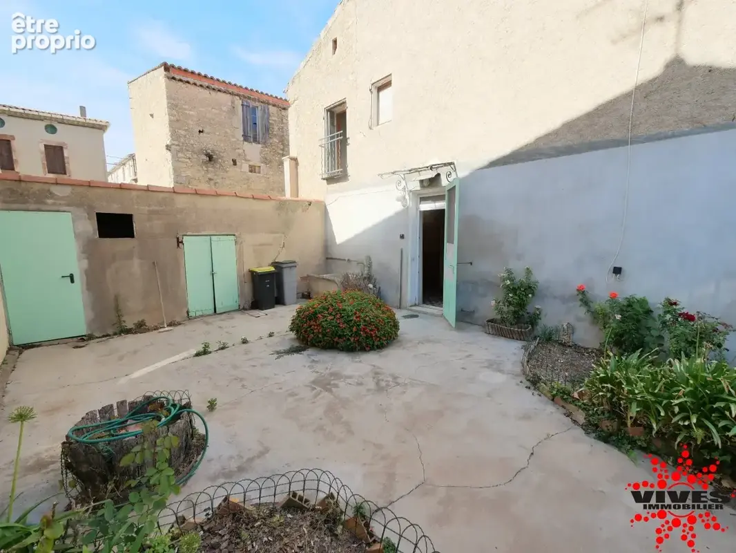 Maison de village T3 avec cour et fort potentiel  Capestang - photo 2