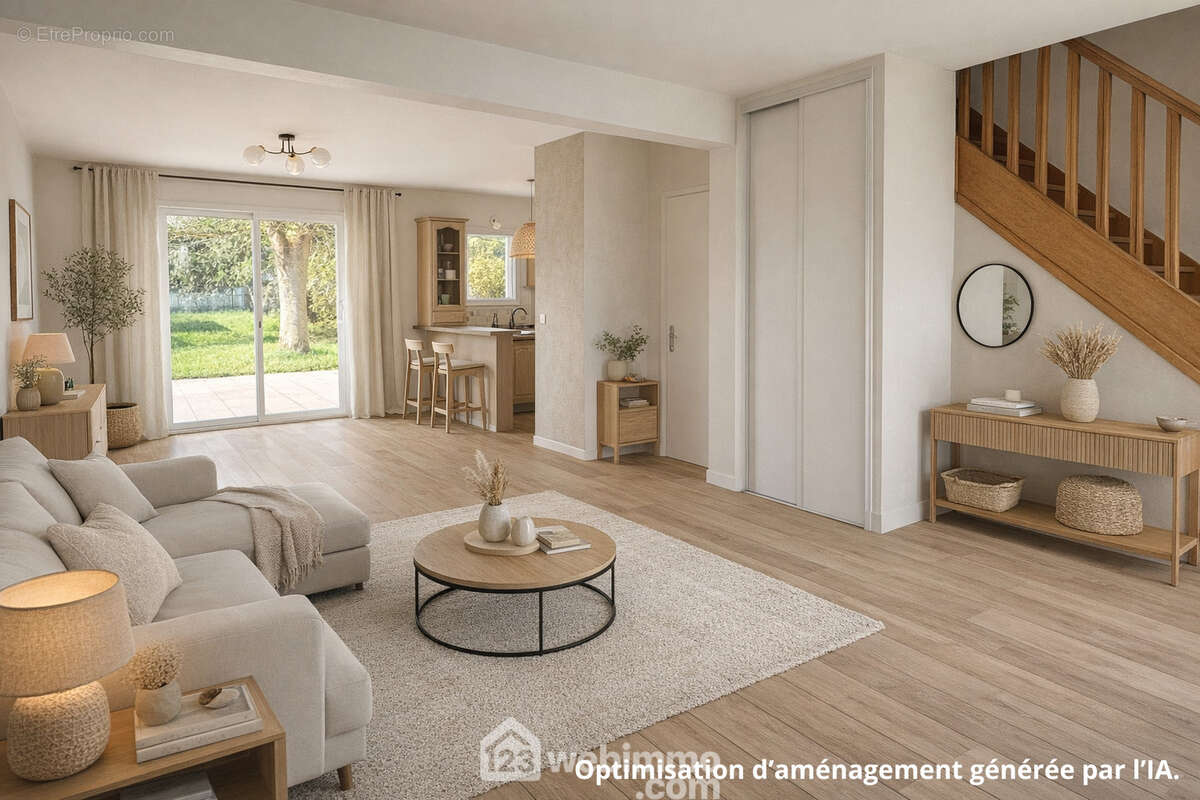 Optimisation d?aménagement générée par l?IA. - Maison à MAZE