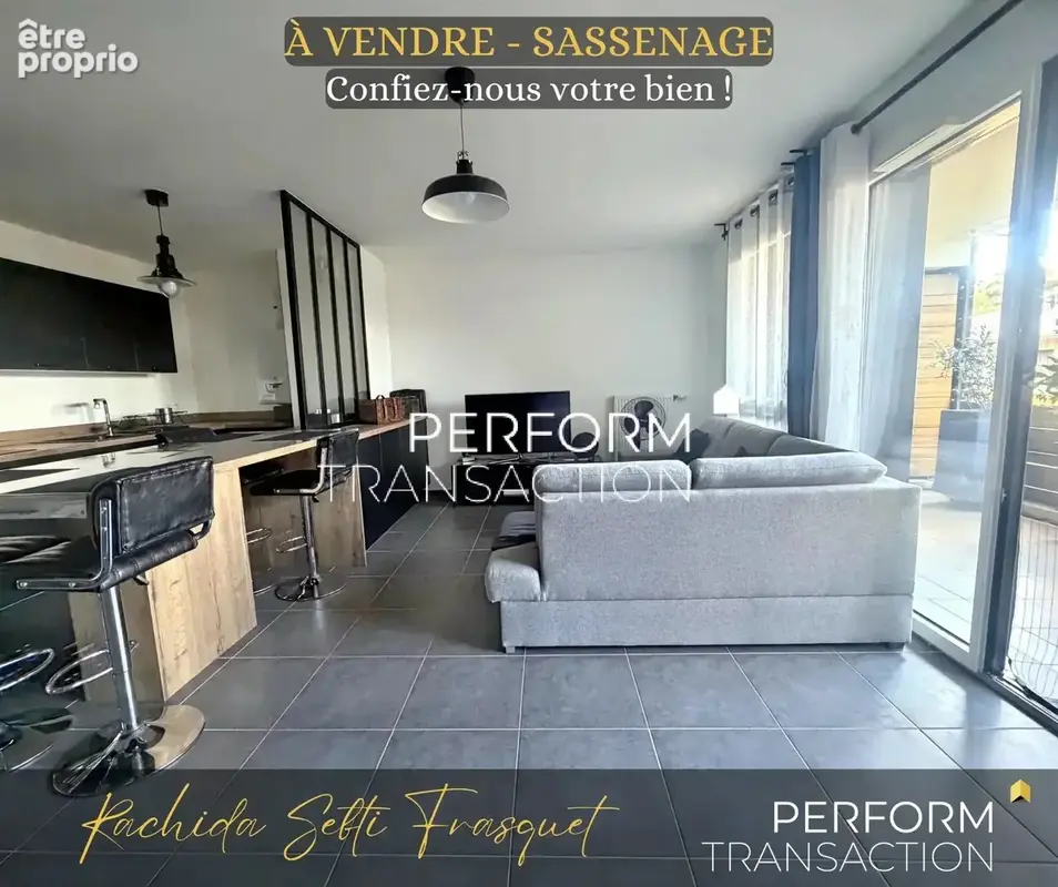 Sassenage – Domaine de Beaurevoir  T3 de 69 m² avec terrasse et vue Vercors - photo 1