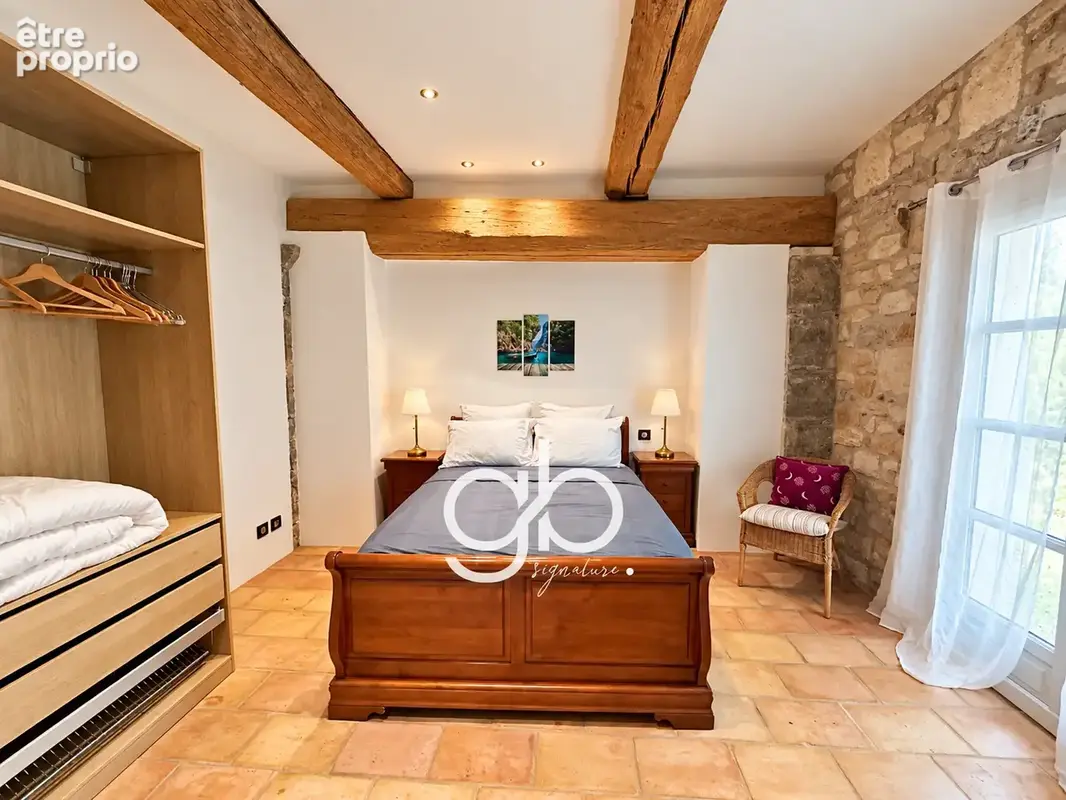 Maison à vendre les matelles - maison de maître 289 m2 - 6 chambres - terrasse 52 m2 - gîte / chambres d’hôtes - photo 13