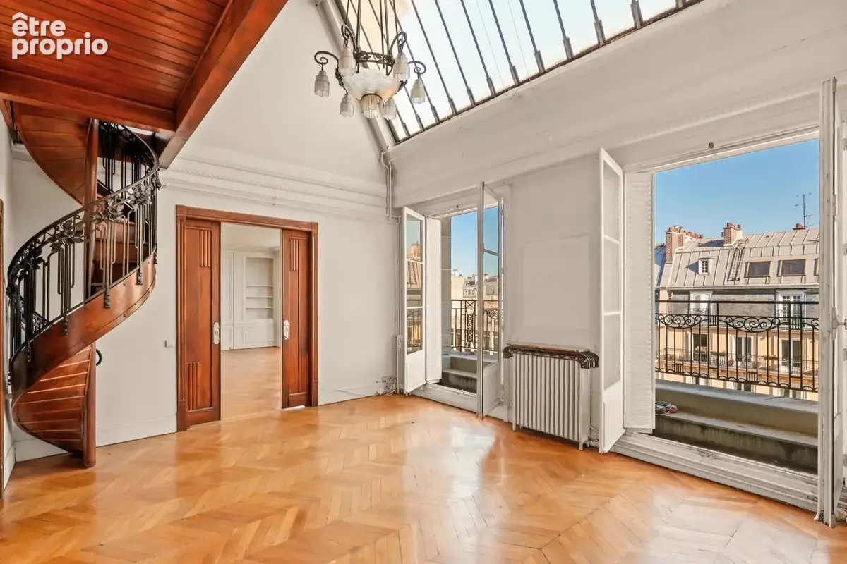Paris 17e – Wagram/Ampère – Appartement familial de réception avec balcon et vues dégagées - photo 11