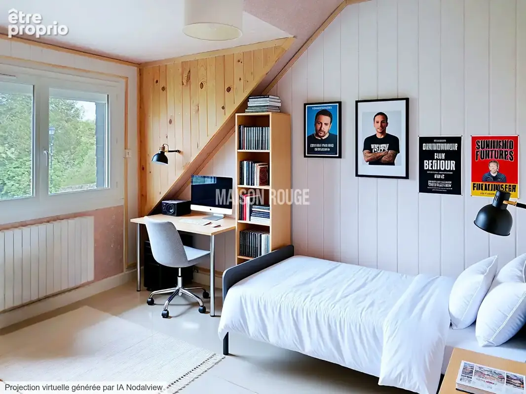 Le Tronchet centre : Maison familiale en pierre - photo 11