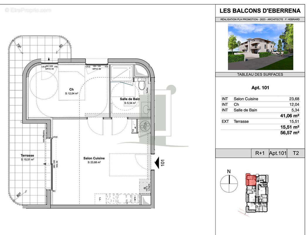 Appartement à ANGLET