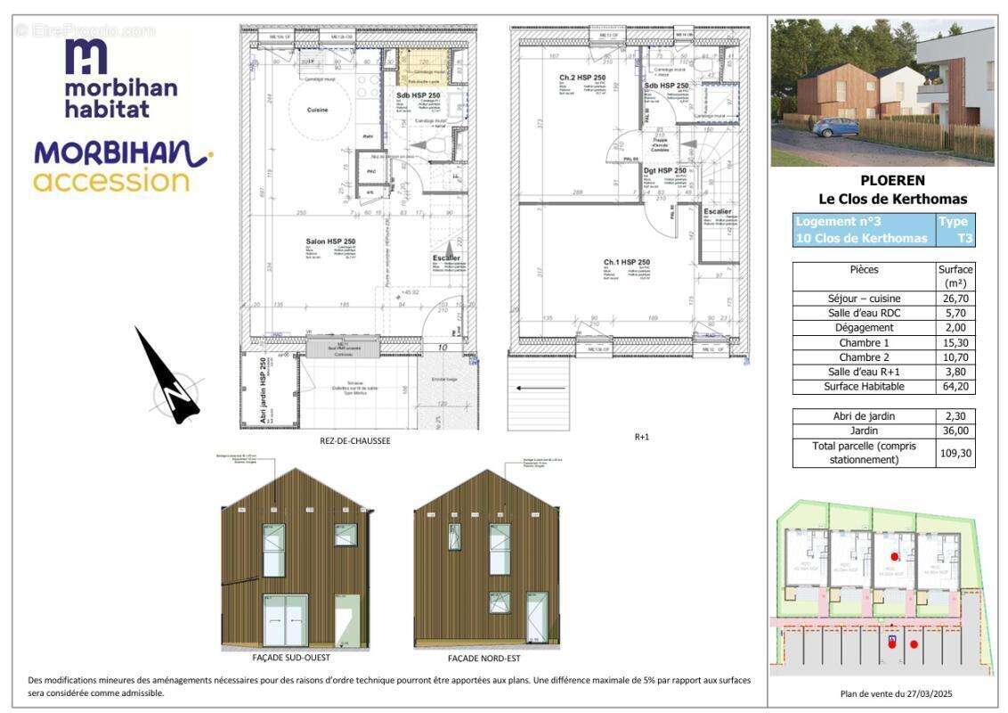 Maisons t3 a vendre - photo 3