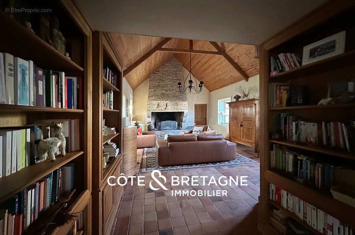 Demeure  de charme avec piscine a guidel dans le morbihan   ref : 2025116 - photo 6