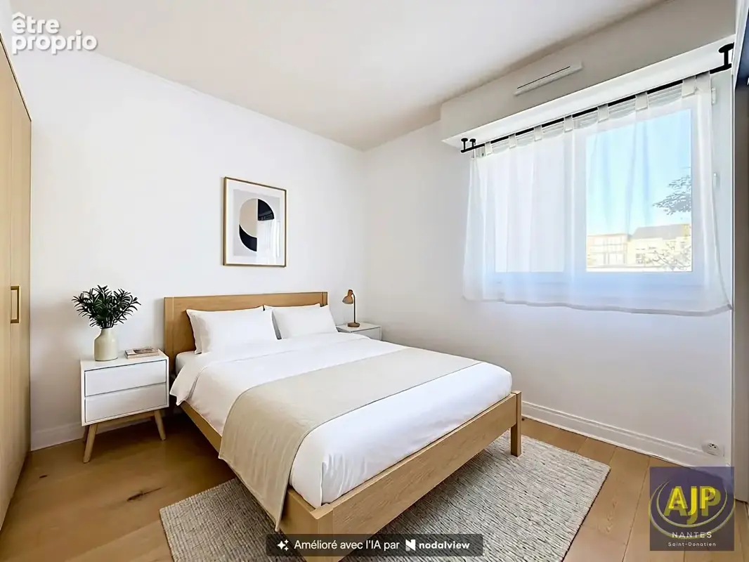AJP IMMOBILIER NANTES - T3/T4 lumineux de 70 m² - Quartier Cité des Congrès / CHU - photo 10