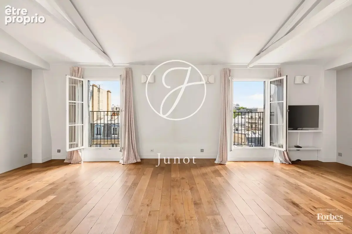Paris 16e - VICTOR-HUGO - Appartement - 4 pièces - 124,10m² Carrez - 3 chambres - Dernier étage - Exposé sud-est - Vue tour Eiff - photo 8