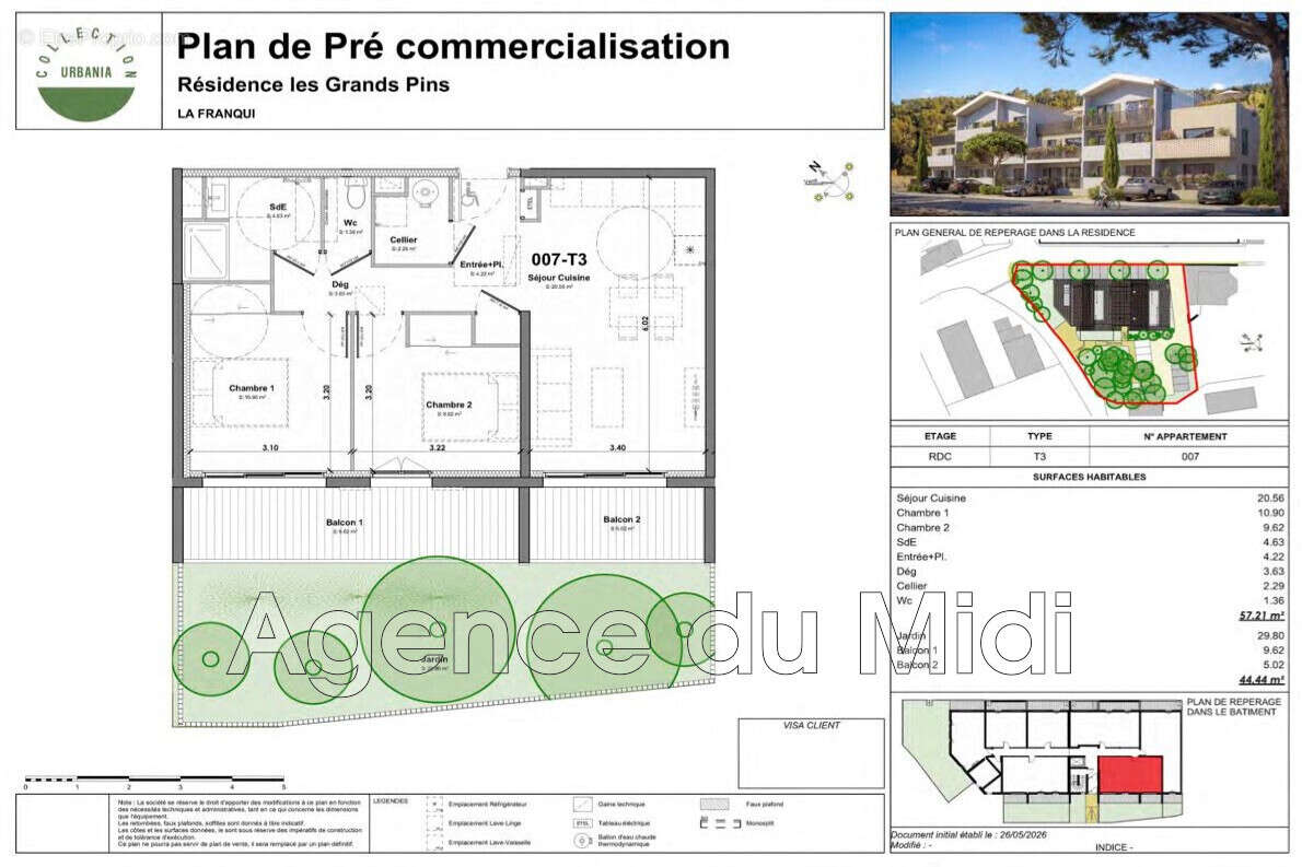 Appartement 57 m² à Leucate  - photo 4