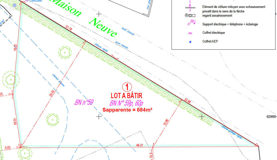 Terrain à LES SORINIERES
