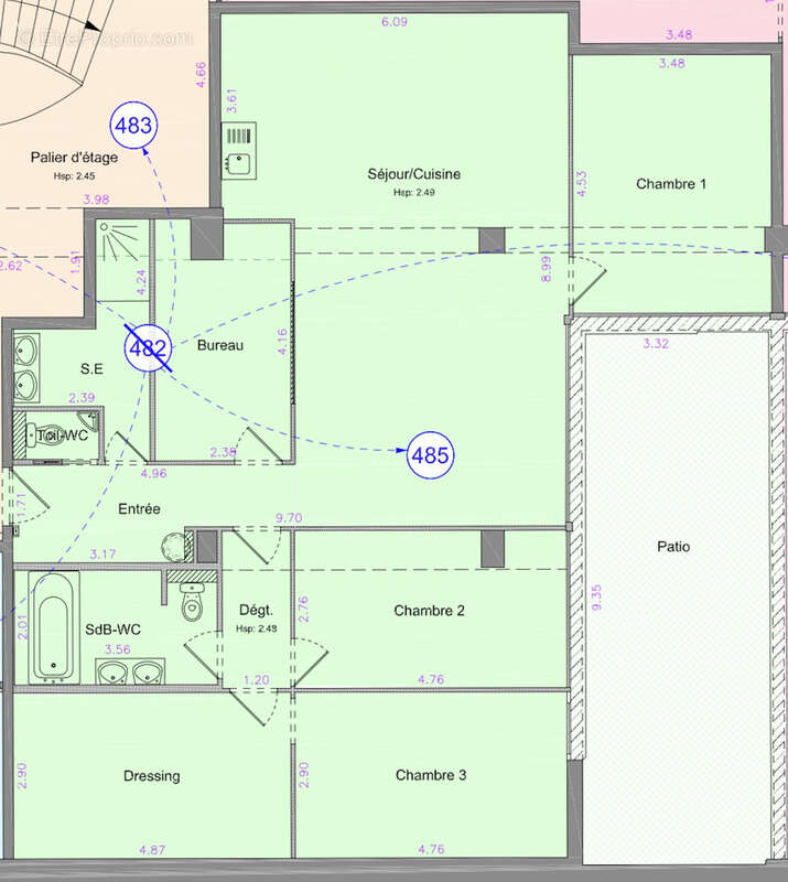 Appartement à CHATOU