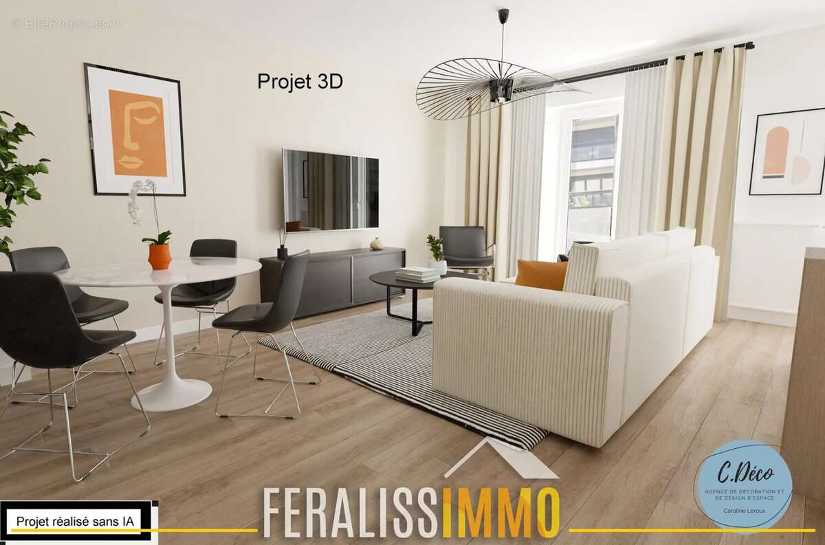 F4 en duplex tout neuf ! - photo 12