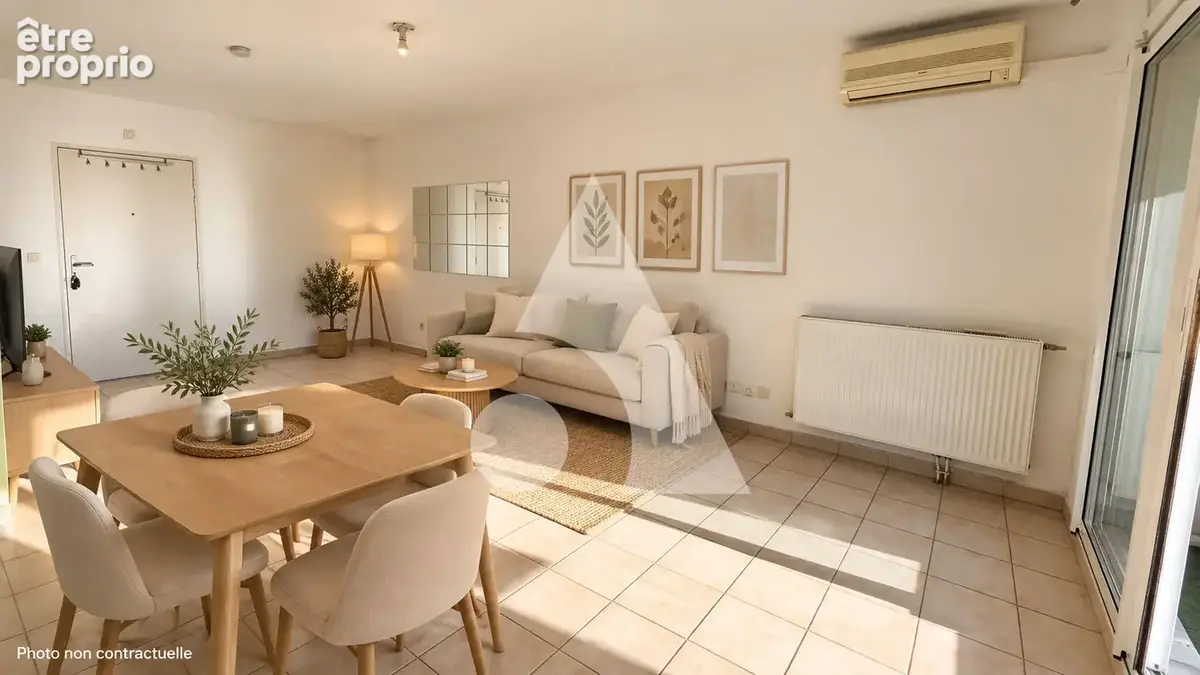 EN EXCLUSIVITÉ ! Montpellier Malbosc  F2 de 47 m² avec terrasse de 17 m² - photo 7