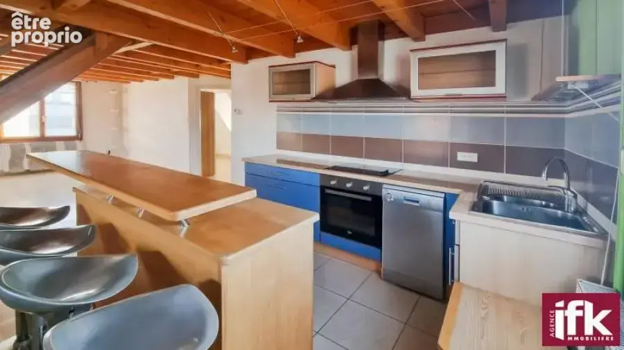 Logelbach; Appartement Duplex, 4 pièces,  jardin et parking - photo 2