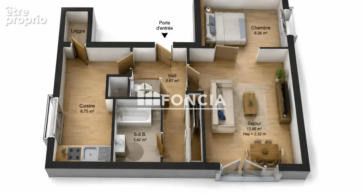 Photo Appartement à Vandoeuvre-Les-Nancy au prix de 58 900€