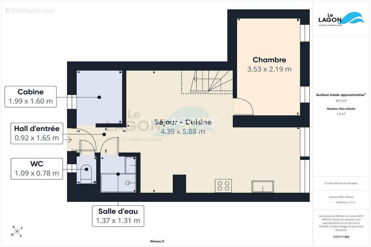 Appartement 27 m² à Saint-Cyprien  - photo 8