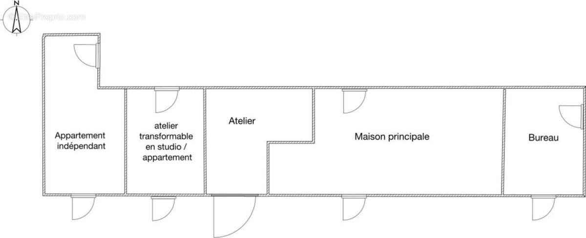 Maison à LE MERZER