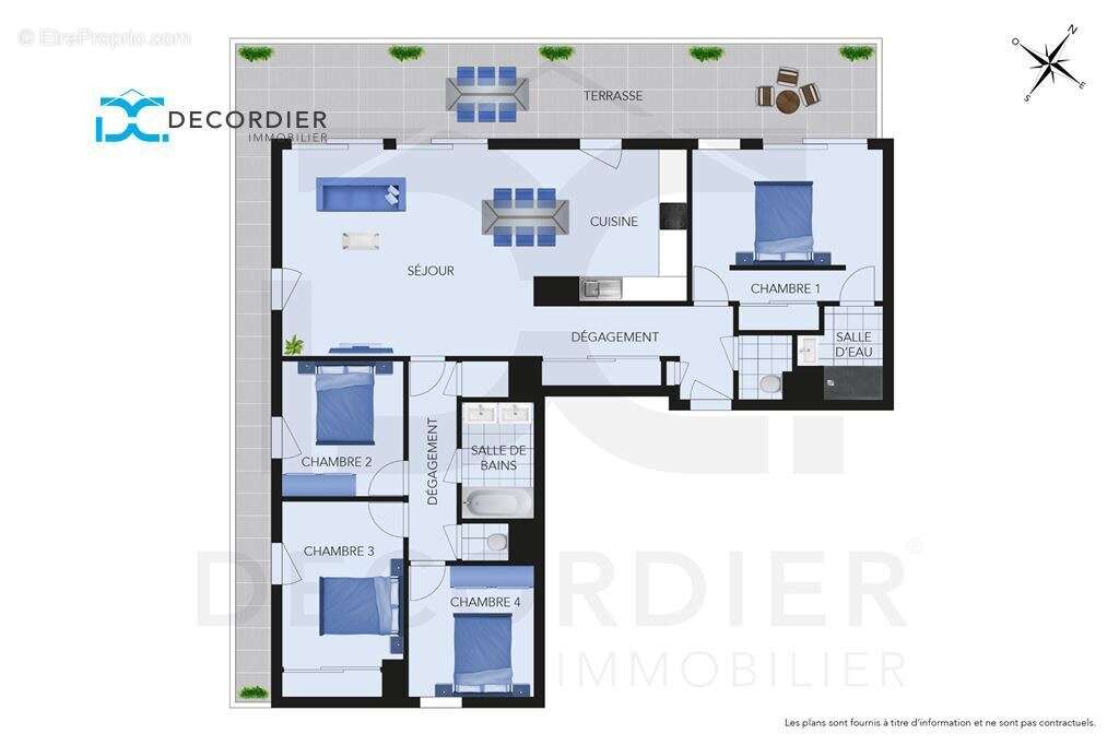 Appartement t5 neuvecelle neuf - photo 3