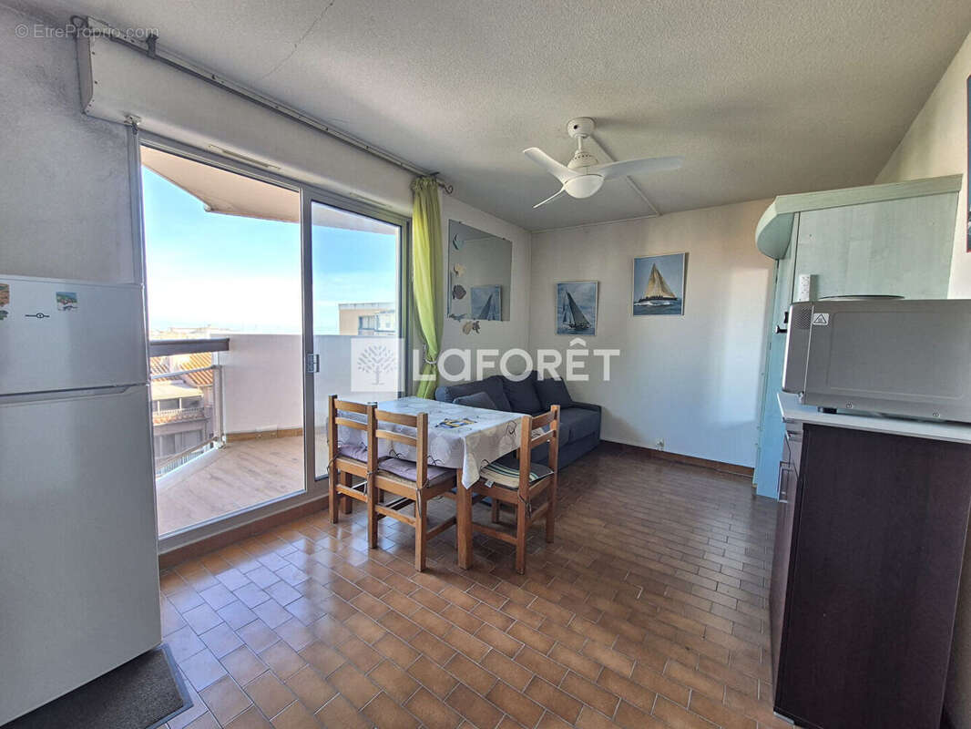 Studio -Vue Mer & Port - Canet en Roussillon 23 m² - photo 3