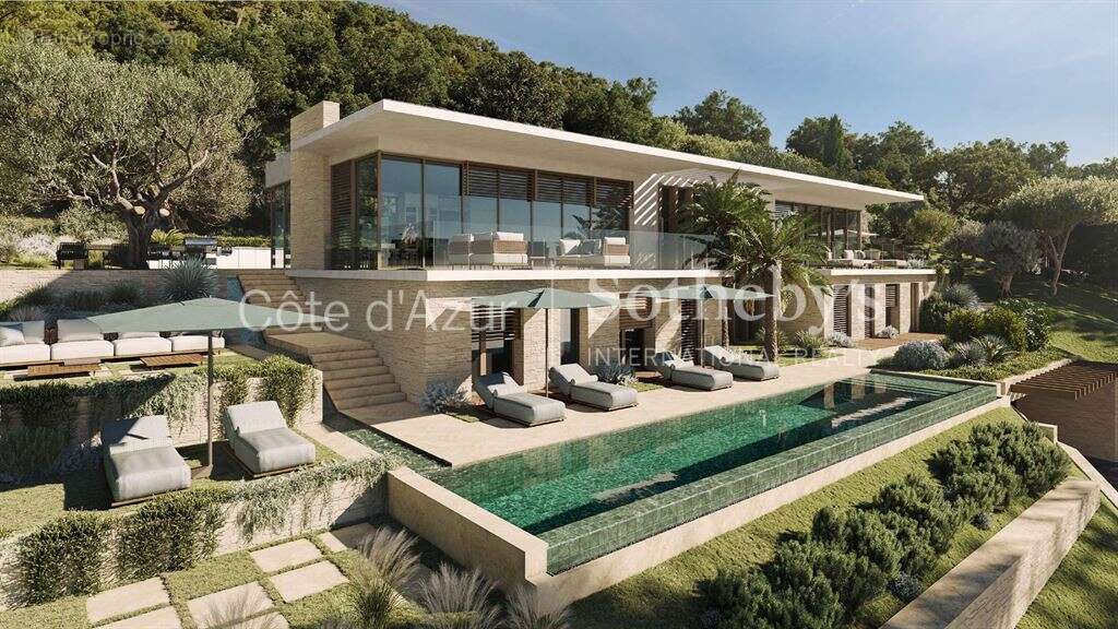 Villa contemporaine d'exception avec vue mer panoramique à Nice Mont Boron - photo 2