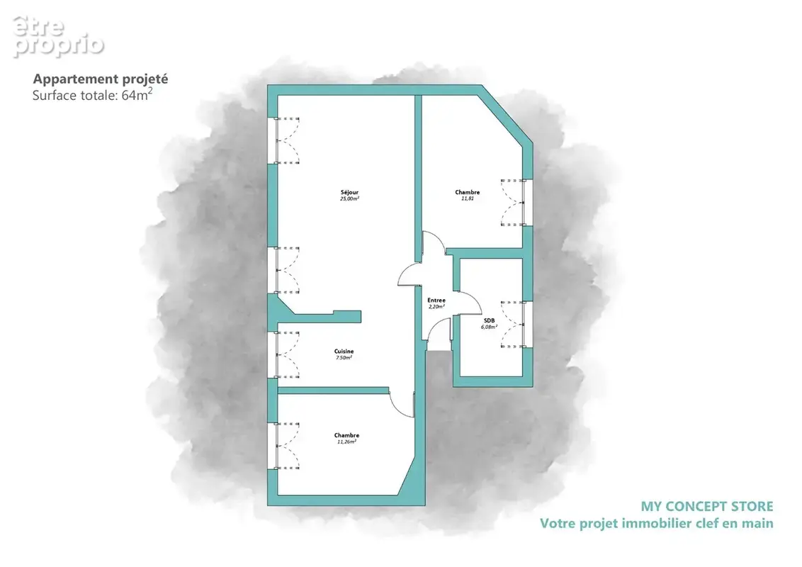 CLICHY - 3P 64 M² - 349 000  FAI - photo 7