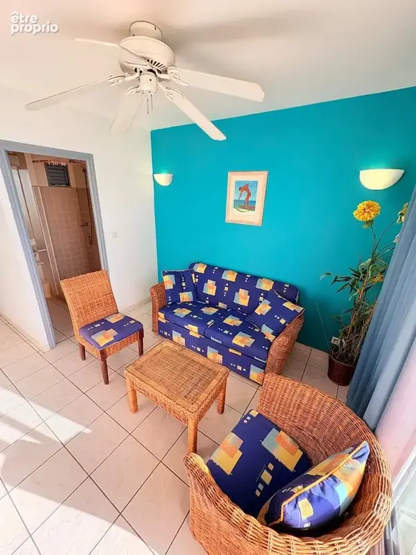 Trinité / Tartane : Très bel appartement T2 meublé avec vue mer - photo 5