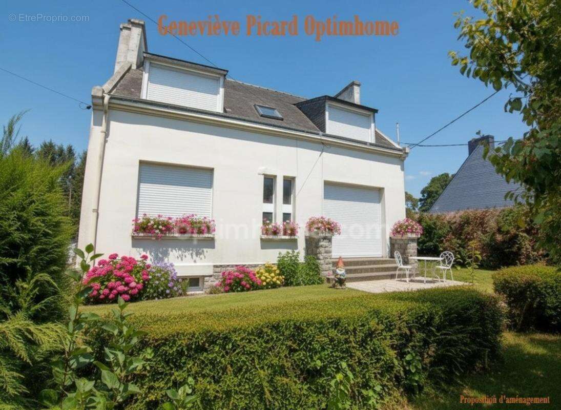 A vendre à Evellys : maison de 100 m2 au coeur de Moustoir-Remungol sur un terrain à bâtir de 1000 m2 - photo 21