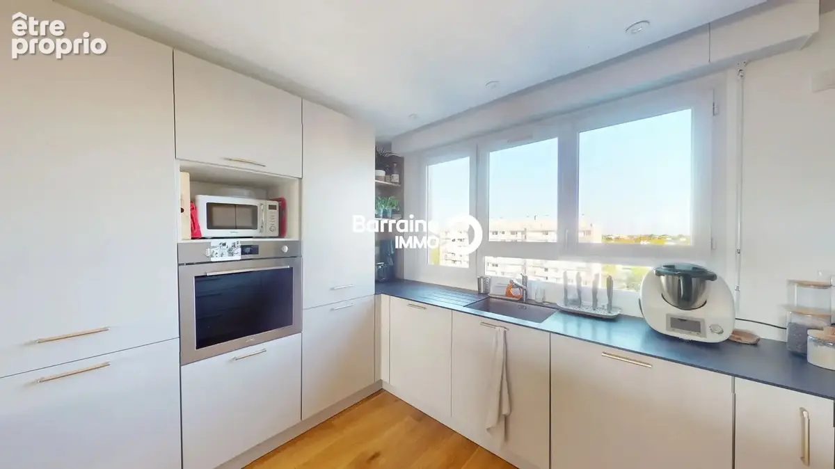 Lorient sud - appartement t4 renove avec balcon et vue degagee - photo 18