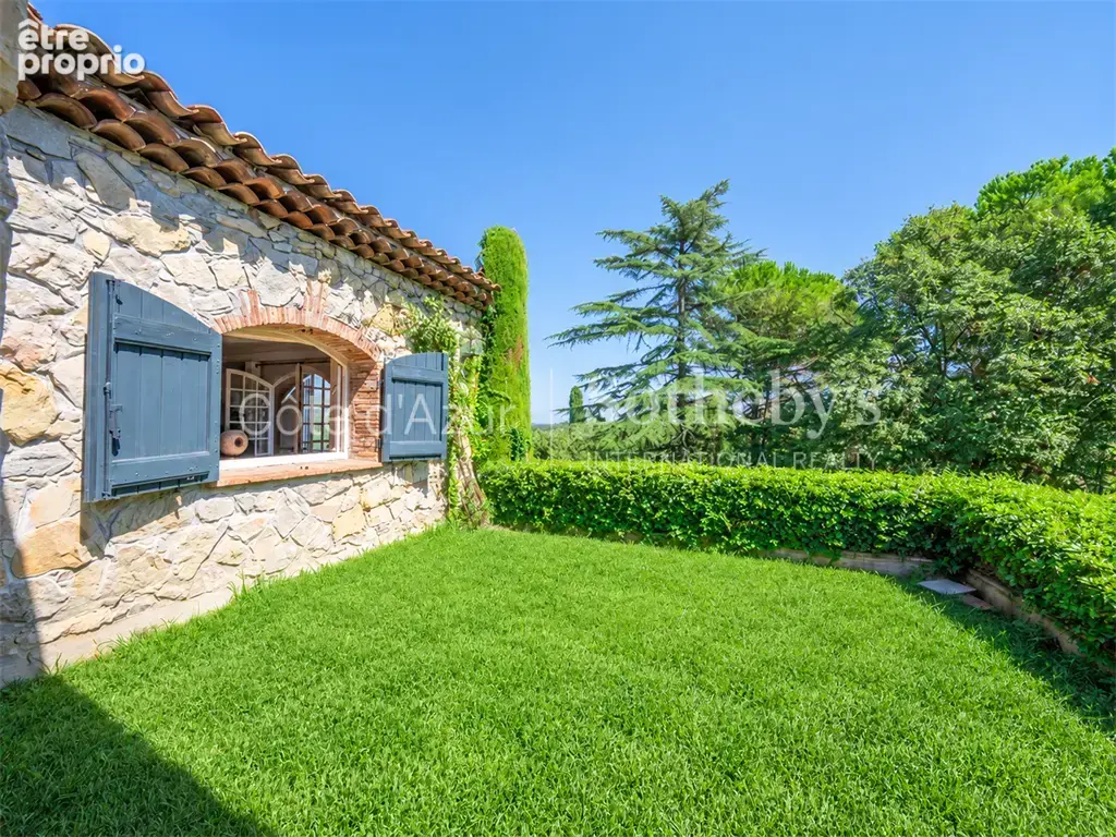 Mouans Sartoux Castelleras, propriété provençale avec piscine et vaste terrain arboré - photo 10