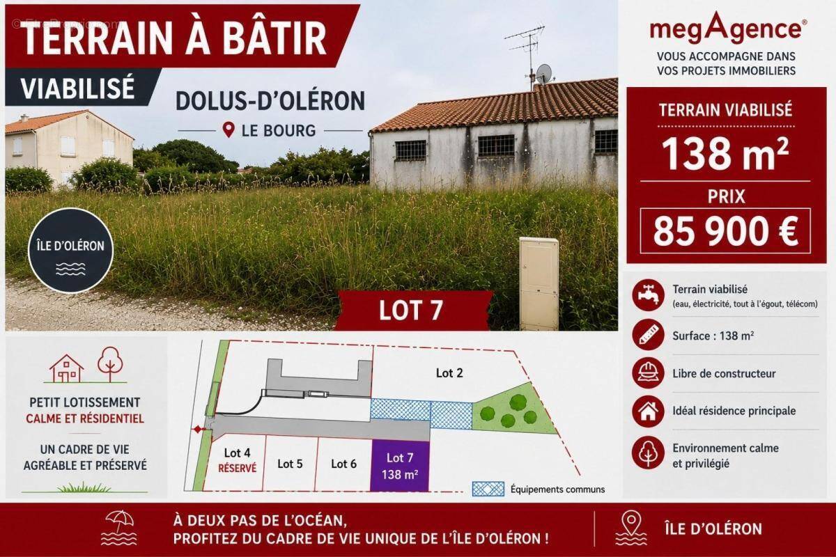 Terrain à DOLUS-D'OLERON