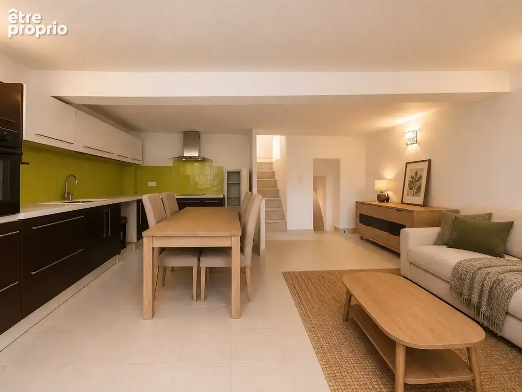 Triplex lumineux avec cheminée à Peille - photo 7