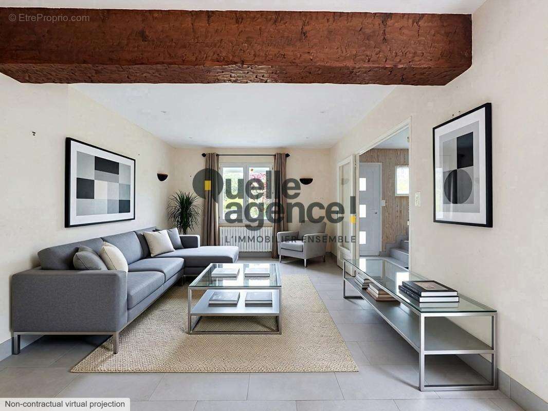 Maison familiale de 125m²  sur 1180 m² de jardin -entre bourg et plage - photo 6