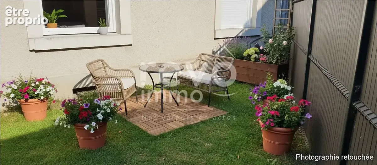 ANGERS DOUTRE  appartement 42 m² avec jardin privatif de 25 m²  Rare sur le secteur - photo 3